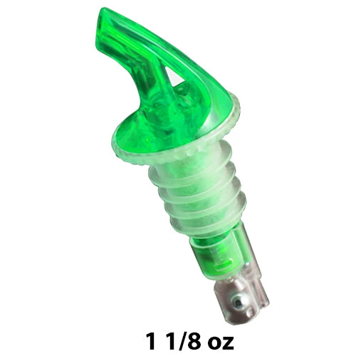 1-1-8-oz-no-collared-measured-pourer.jpg BarProducts.com BAR SUPPLIES Liquor Pourer - Precision 3 Ball Measured W/ No Collar - Increment Options