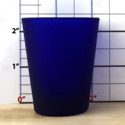 BarProducts.com BarConic® Glassware - Shot Glass - Dark Blue 1.75 Ounce