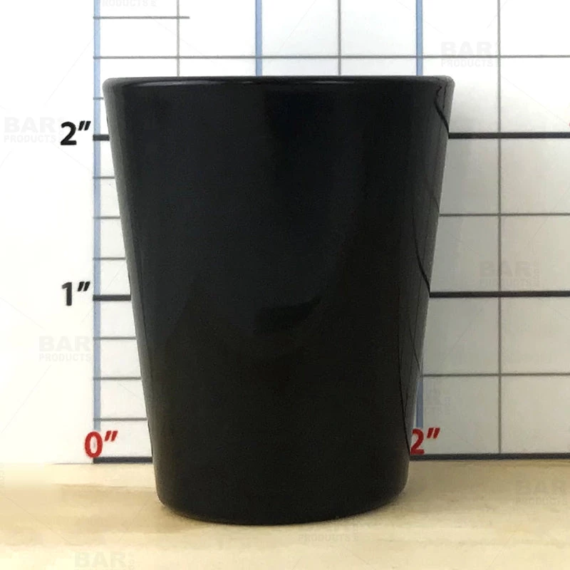 1.75_oz_black_shot_glass.jpg BarProducts.com BAR SUPPLIES BarConic® Glassware - Shot Glass - Black 1.75 Ounce