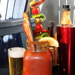 BarProducts.com Cocktail Picks 10 Inch Bamboo Skewer - 100 Pack