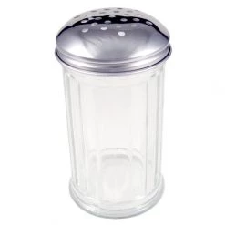 BarProducts.com KITCHEN, DINING & SERVICE Glass Shaker With Metal Top - 12 Ounces