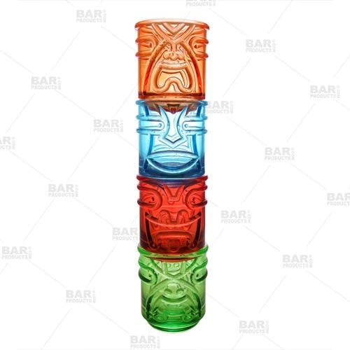 12oz-colored-tiki-stacking-tumblers-all-colors-bpc-2.jpg BarProducts.com Colored Tiki Stacking Tumblers (12oz) - Set Of 4 BAR SUPPLIES