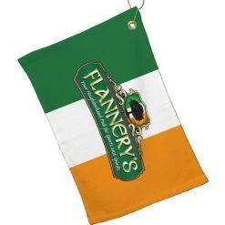 BarProducts.com 15'' X 25'' White Bar Towel With Hook PRODUCT DESIGNER