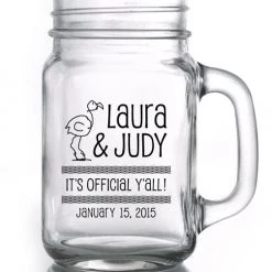 BarProducts.com PRODUCT DESIGNER 16.5 Oz BarConic® Mason Jar Mug