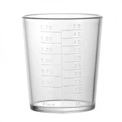 BarProducts.com 3-Piece Cocktail Shaker - Plastic - 16 Ounce Clearance