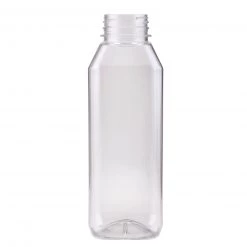 BarProducts.com SPECIAL COLLECTIONS Tall Square Beverage Container - Clear