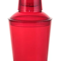 BarProducts.com Plastic 3 Piece Cocktail Shakers - 18 Ounce - Color Options