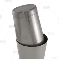 BarProducts.com BarConic® Cocktail Shaker Tin 18oz. – Silver Glitter BAR TOOLS