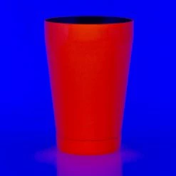 BarProducts.com Cocktail Shakers Cocktail Shaker Tin - 18 Ounce Weighted - Neon Orange
