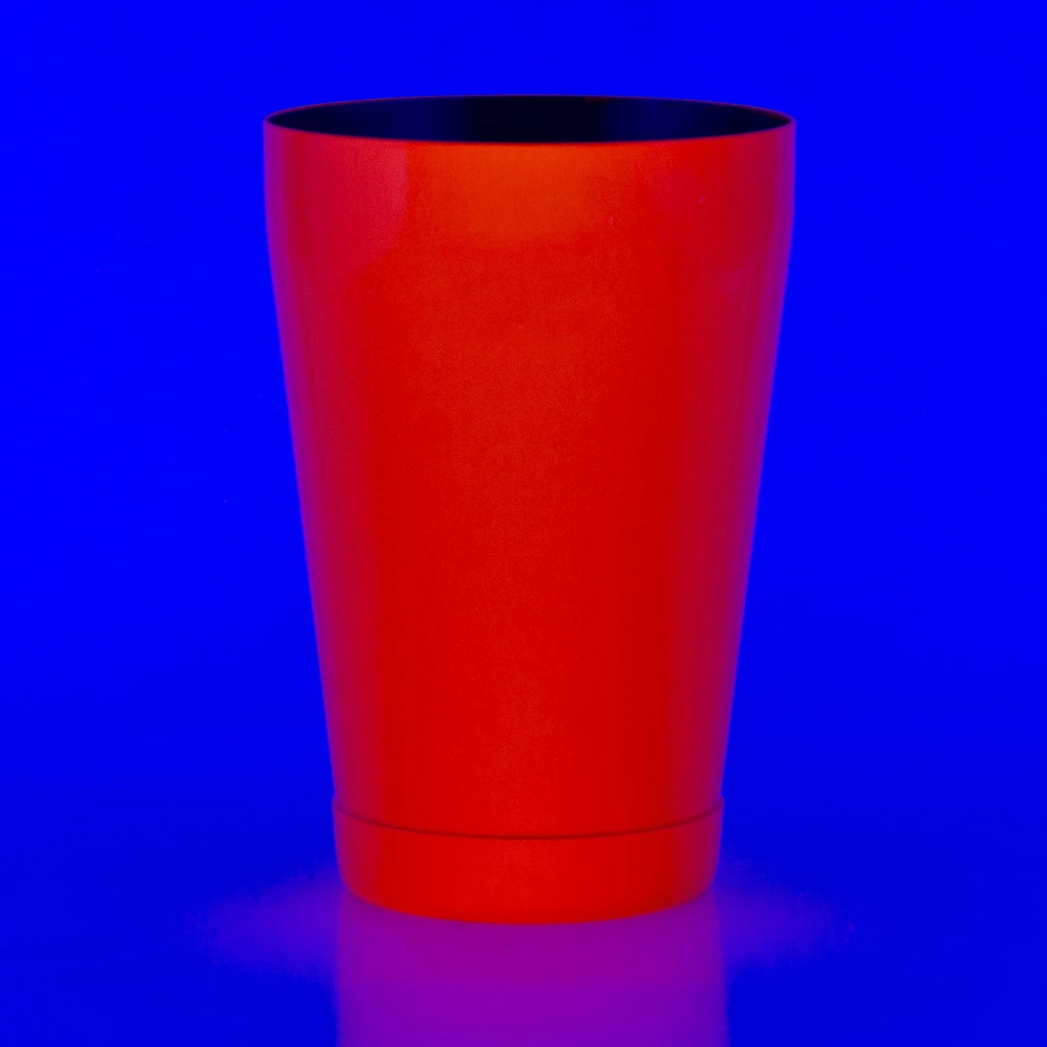 18oz-orange-shaker-neon2.jpg BarProducts.com Cocktail Shakers Cocktail Shaker Tin - 18 Ounce Weighted - Neon Orange