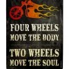 BarProducts Handcrafted Woodshop Made In The USA Move The Soul Wood Bar Sign Tavern-Shaped