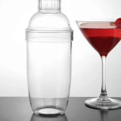 BarProducts.com BAR TOOLS 3-Piece Plastic Mixing Shakers - Clear 4 BarProducts.com BAR TOOLS 3-Piece Plastic Mixing Shakers - Clear