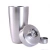 BarProducts.com BAR TOOLS 3 Piece Stainless Steel Flat Top Cocktail Shakers