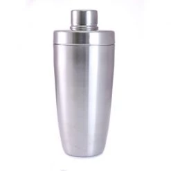 BarProducts.com BAR TOOLS 3 Piece Stainless Steel Flat Top Cocktail Shakers