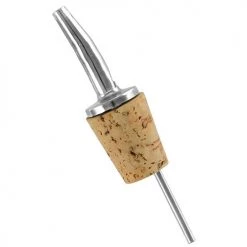 BarProducts.com BAR SUPPLIES Spill-Stop™ Tapered Liquor Pourer With Cork Stopper