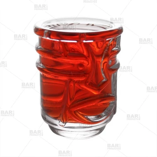 2oz-clear-tiki-stacking-shots-bpc-3.jpg BarProducts.com Clear Stacking Tiki Shot Glasses (2oz) - Set Of 4 BAR SUPPLIES