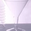 BarProducts.com Plastic (Polystyrene) Martini Glass - 5 Ounce (sleeve Of 12)
