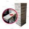 BarProducts Handcrafted Giant Block Stacking Game With JellO Shot Holes