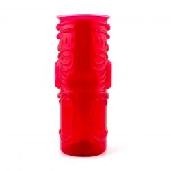 BarProducts.com Red Plastic Tiki Cup - 32 Ounce