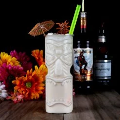 BarProducts.com SPECIAL COLLECTIONS Clear Plastic Tiki - 32 Ounce