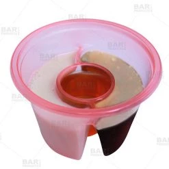 BarProducts.com NEW 3 Chamber Neon Bomb SHOTZ® - Red