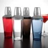 BarProducts.com BAR TOOLS 3 Piece Plastic Mixing Glasses W/ Stainless Steel Midsections - 16 Ounce - Color Options
