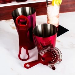 BarProducts.com SPECIAL COLLECTIONS 4 Piece Bar Set - (Color Options)