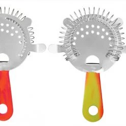 BarProducts.com Cocktail Strainer - 4 Prong Vinylworks Swirl - Color Options BAR TOOLS