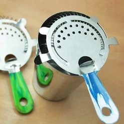 BarProducts.com Cocktail Strainer - 4 Prong Vinylworks Swirl - Color Options BAR TOOLS