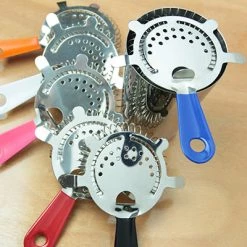 BarProducts.com Cocktail Strainer - 4 Prong Vinylworks - Color Options