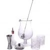 BarProducts.com BarConic® Stemmed Diamond Bar Kit W/44 Oz Mixing Glass Set Master Mixology