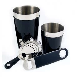 BarProducts.com BAR TOOLS Vinylworks™ Bar Set - Black - 4 Or 5 Piece