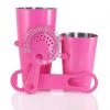 BarProducts.com Bartending Sets - Glitter Neon Pink - 4 Piece W/ Bottle Opener Options BAR TOOLS