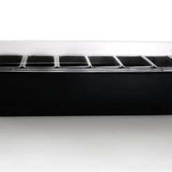 BarProducts.com Roll Top Condiment Holder (Fruit Trays) With 1-Quart (6) Inserts BAR SUPPLIES 5 BarProducts.com Roll Top Condiment Holder (Fruit Trays) With 1-Quart (6) Inserts BAR SUPPLIES