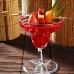 BarProducts.com Miniature Plastic Margarita Glasses - 2 Oz - 2 Piece - Sleeve Of 12 Novelty Shot Glasses