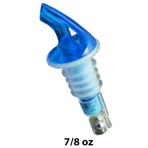 7-8-oz-no-collared-measured-pourer.jpg BarProducts.com BAR SUPPLIES Liquor Pourer - Precision 3 Ball Measured W/ No Collar - Increment Options