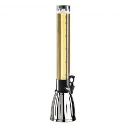 BarProducts.com Beer Tower - 3 Quart - Stainless Steel