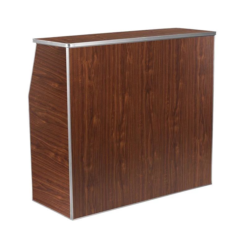 BAR-48-WAL-BPC-3.jpg BarProducts.com Portable Bar - Walnut Laminate - 4 FT.