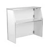 BarProducts.com SPECIAL COLLECTIONS Portable Bar - White Laminate - 4 FT.
