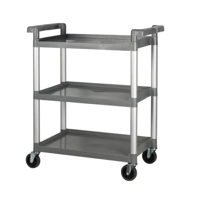 BC-2415G.jpg BarProducts.com Utility Cart - Plastic 3-Tier - Gray SPECIAL COLLECTIONS