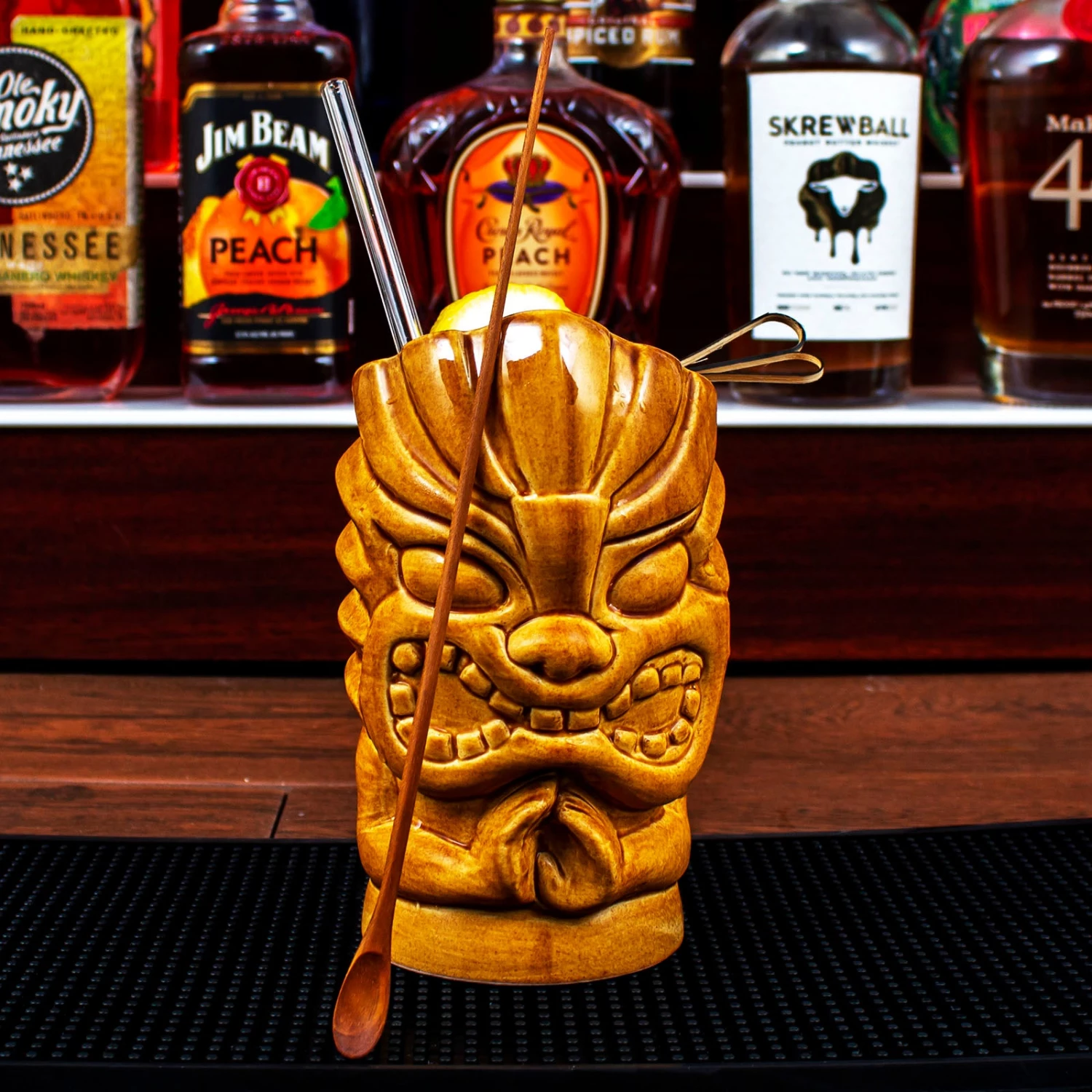 Bali-Teak-Stiring-Spoons-scene1.jpg BarProducts.com Bali Teak Stirring Spoons - 6 Pack SPECIAL COLLECTIONS