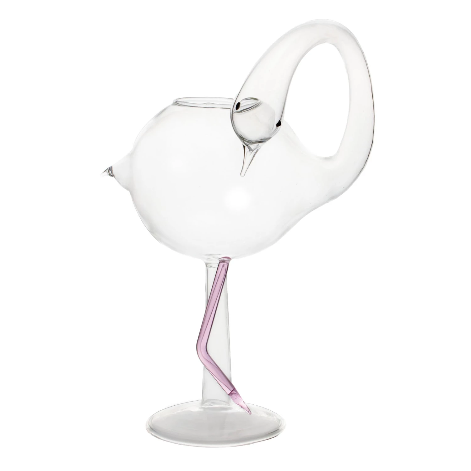 BarConic-flamingo-clean1-fixed.jpg BarProducts.com SPECIAL COLLECTIONS BarConic® Tall Flamingo Cocktail Glass - 14 Ounce
