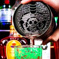 BarProducts.com SPECIAL COLLECTIONS BarConic® Scorpion/Skull Strainer - Stainless Steel