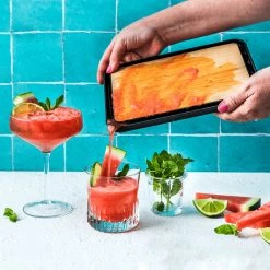 BarProducts.com Flip Edge Bamboo Cutting Board W/Juice Groove - 10" X 7"