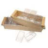 BarProducts.com BarConic® Natural Wood Condiment Holder - Size Options