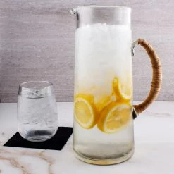 BarProducts.com Catalina Cane Wrapped Serving Pitcher - 68 Ounce SPECIAL COLLECTIONS