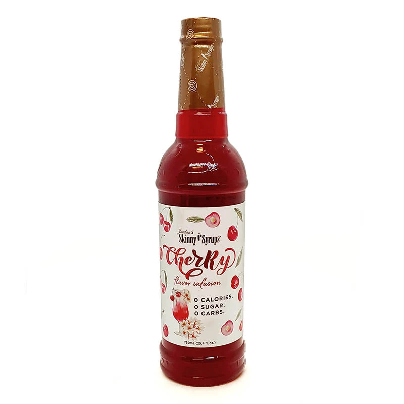 Cherry-skinniny-mix.jpg BarProducts.com Jordan's Skinny Gourmet Syrups - Sugar Free