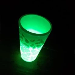 BarProducts.com Luau Green Glow Cup - 12 Oz SPECIAL COLLECTIONS