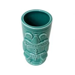 BarProducts.com BarConic® Tiki Drinkware - Teal Stone God - 15 Oz. SPECIAL COLLECTIONS