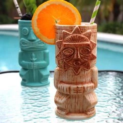 BarProducts.com BarConic® Tiki Drinkware - Sun God - 16 Oz